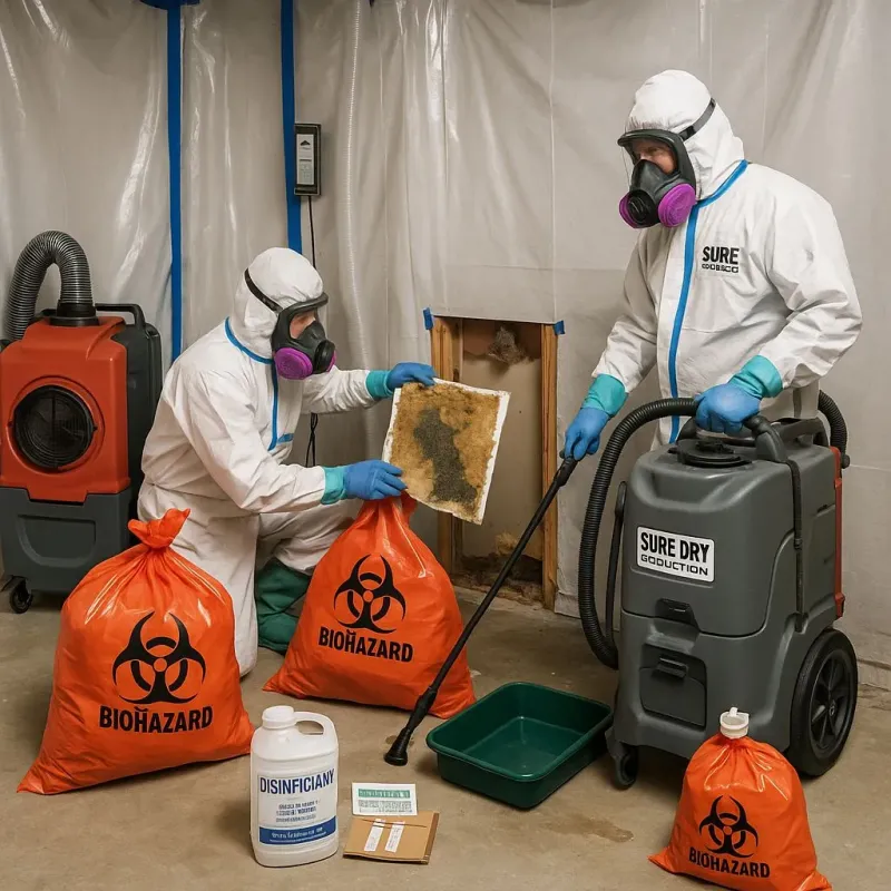 Contaminated Water Handling Protocols process in Rome, WI