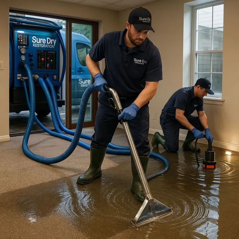Water Extraction and Removal process in Rome, WI